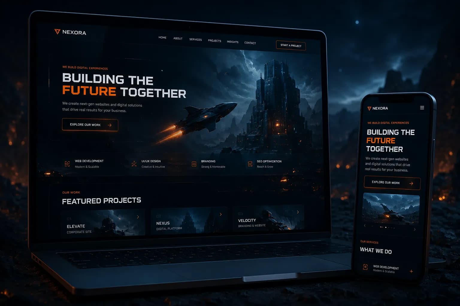 Company Website & Landing